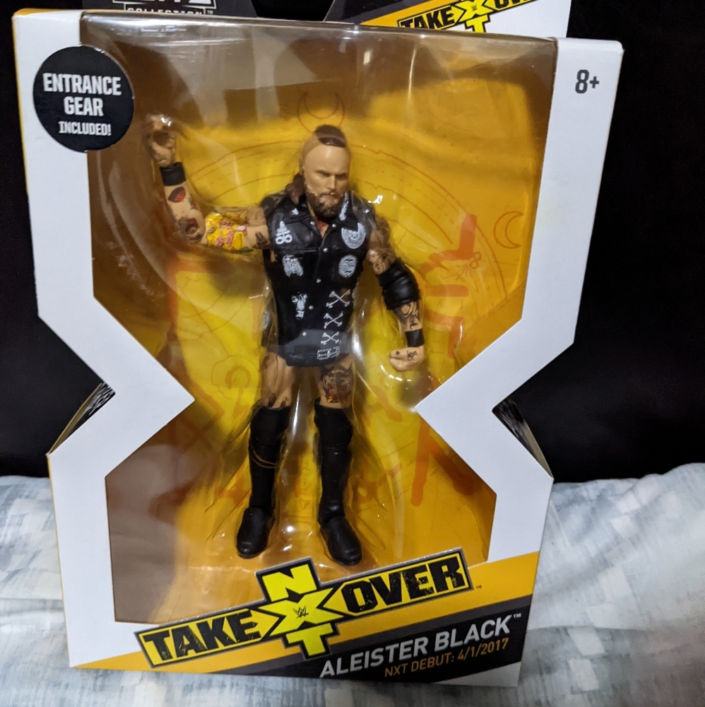 WWE Elite NXT Aleister Black figure
